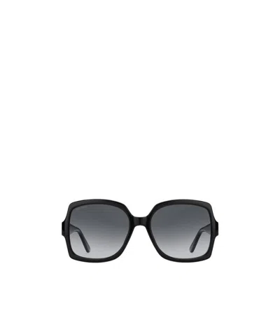 Jimmy Choo Sammi Oversized Sunglasses In Gray