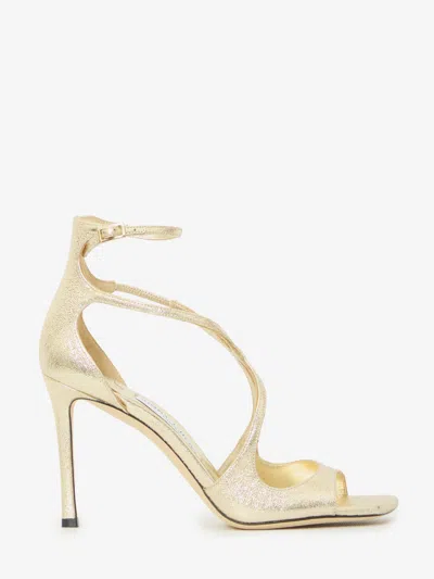 Jimmy Choo Sandali Azia 95 In Gold