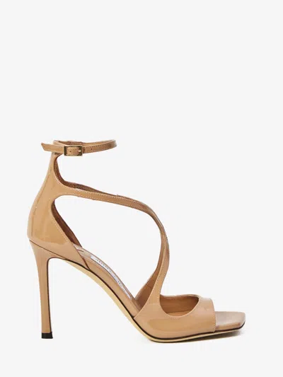 Jimmy Choo Azia Ankle-strapped Sandals In Multi