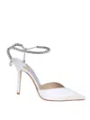 Jimmy Choo Stevie 100 Patent Leather Pumps In Red