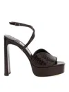 Jimmy Choo Karli Sandals In Brown