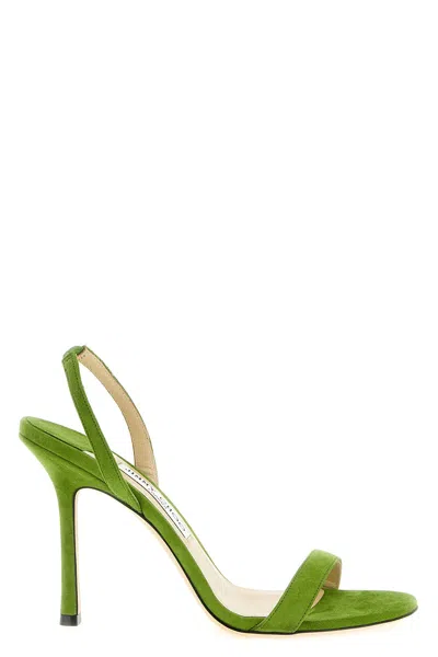 Jimmy Choo Sandalo 'jenn' In Green