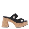Jimmy Choo Fayence Dual-grip Platform Slide Sandals