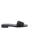 Jimmy Choo Round Toe Leather Sandals