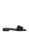 Jimmy Choo Round Toe Leather Sandals