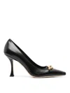 Jimmy Choo 'ryker Diamond Detail Dã© In Black