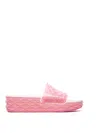 Jimmy Choo Diamond Slides In Color Carne Y Neutral
