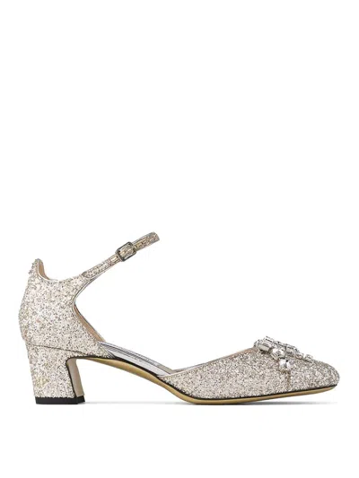 JIMMY CHOO SANDALIAS - DORADO