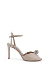 Jimmy Choo Sandals Lightsoftgoldcrystal In Neutral