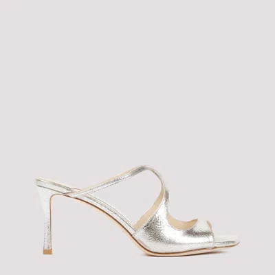 JIMMY CHOO SANDALS METALLIC
