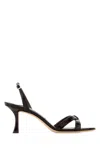 Jimmy Choo Midnight Blue Suede Elsy 70 Sandals In Multi