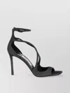 Jimmy Choo Square-headed High-heeled Sandals