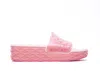 Jimmy Choo Womens V Candy Pink Diamond Platform Rubber Sliders In Pink