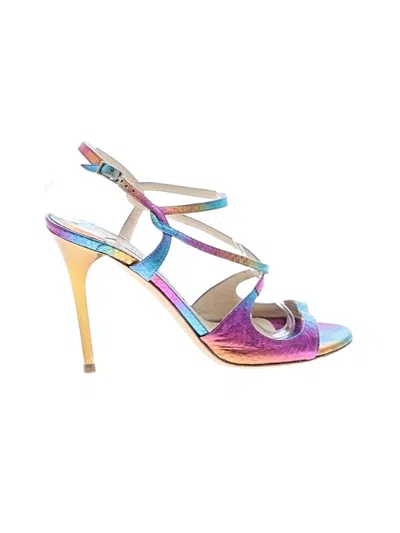 Pre-owned Jimmy Choo Sandals In Pink