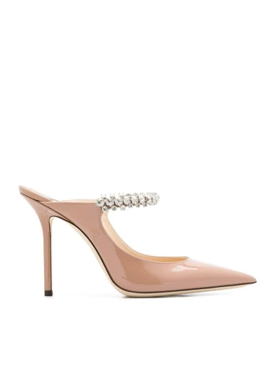 Jimmy Choo Sandals Shoes In Pink & Purple