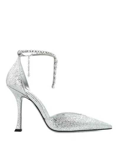Jimmy Choo Sandals In Silver