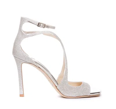 Jimmy Choo Sandals In Silver