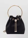 Jimmy Choo Satin And Metal Shoulder Bag