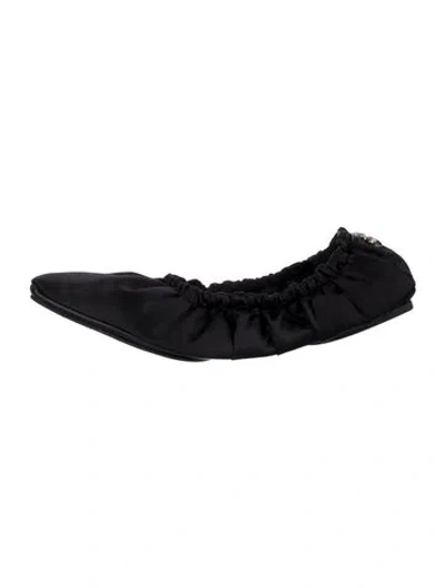 Pre-owned Jimmy Choo Satin Ballet Flats W/ Tags In Multi