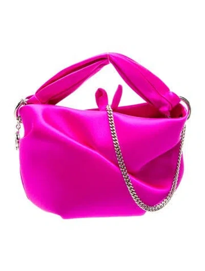 Pre-owned Jimmy Choo Satin Bonny W/ Tags In Pink