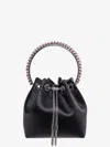 Jimmy Choo Satin Bucket Bag With Crystals Detail