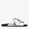 Jimmy Choo Sav Slide M In Silver