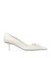 Jimmy Choo 50mm Scarlett Pumps In White