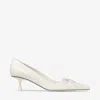 Jimmy Choo 50mm Scarlett Pumps In Neutral
