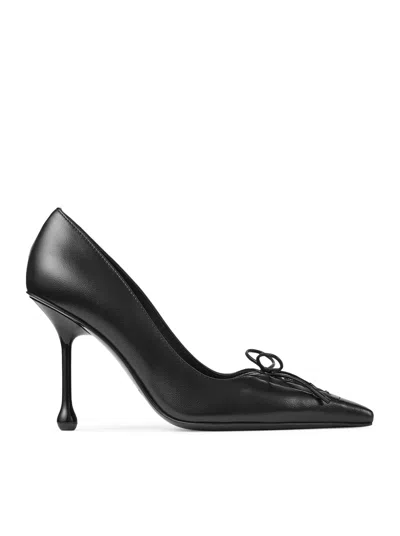 Jimmy Choo Scarlett 95 Black Nappa Pump