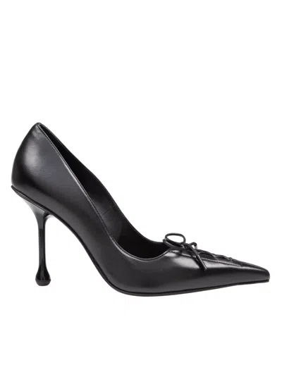 Jimmy Choo Scarlett 95 Pumps With Pointed Toe And Square Cut Design