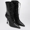 Jimmy Choo Black Scarlett Ankle Boot 95 In Black