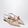 Jimmy Choo Didi Patent Leather Slingback Flats