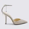 Jimmy Choo Embellished Pointed Toe Stiletto Heel Pumps
