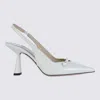 Jimmy Choo 85mm Pearl-embellished Slingback Pumps