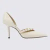 Jimmy Choo Glossy Pearl Pointed Toe Pumps In Multi