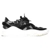Jimmy Choo Seattle Floral Lace Mesh Trainers In Black Leather In Black