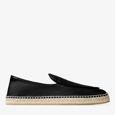 Jimmy Choo Shenton Espadrille In Black