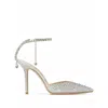 Jimmy Choo Shoes In Ivory Crystal