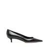 Jimmy Choo 50mm Amelia Pointed-toe Kitten-heel Pumps