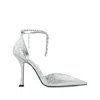 Jimmy Choo Stwvie Pointed-toe Pumps In Multi