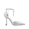 Jimmy Choo Stwvie Pointed-toe Pumps In Multi