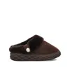 Jimmy Choo Diamond Maxi Mules In Animal Print