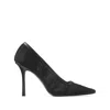 Jimmy Choo Black Pointed Toe Pumps In Black