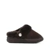 Jimmy Choo Diamond Maxi Mules In Black