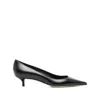 Jimmy Choo Amelia Leather Pumps In Black