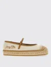 Jimmy Choo Canvas Sky Espadrilles Round Toe