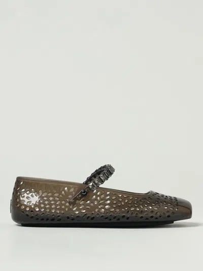 JIMMY CHOO BALLET FLATS JIMMY CHOO WOMAN COLOR BLACK,H16628002