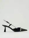 Jimmy Choo Leather Camila Pumps Glossy Finish In Black