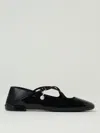 Jimmy Choo Eleri Patent Ballerina Flat In Black