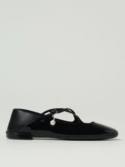 JIMMY CHOO BALLET FLATS JIMMY CHOO WOMAN COLOR BLACK,H22052002